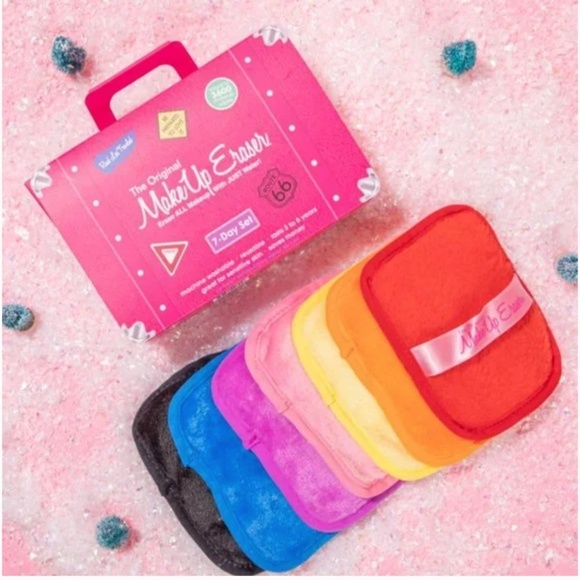 NIB ORIGINAL MAKEUP ERASER “Road Less Traveled” 7 Day Set Retail - Picture 1 of 4